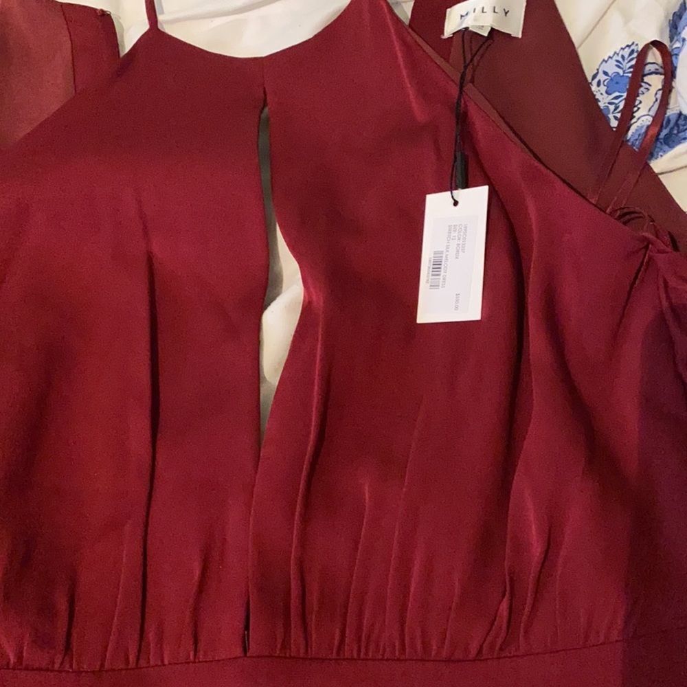 Milly Melody Silk-Blend A-Line Dress - Picture 6 of 6